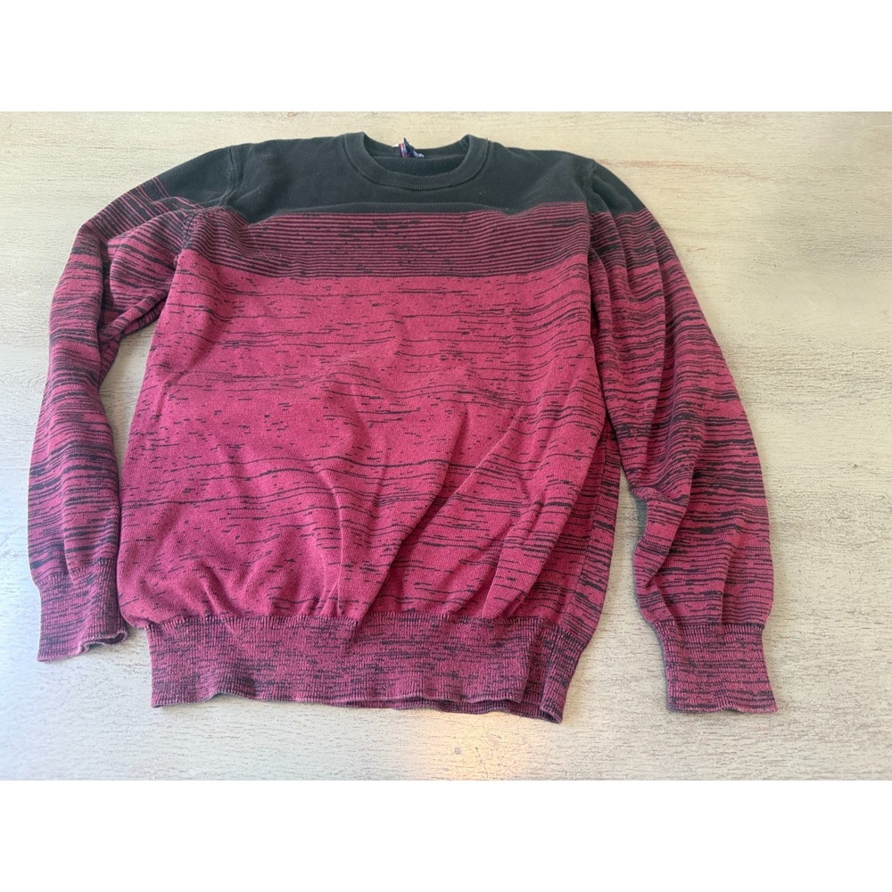 burgundy GIORGIO DI MARE sweater size large